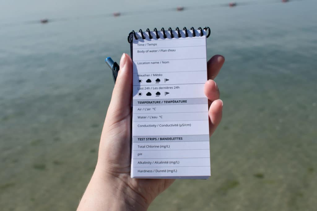 Compact Testkit field notepad