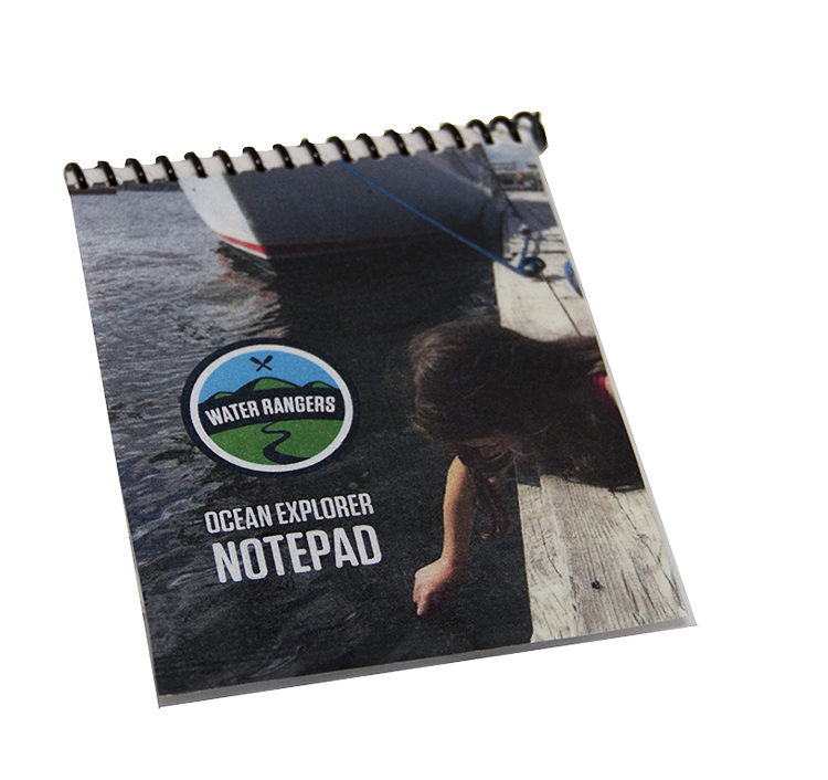 Ocean Explorer field notepad