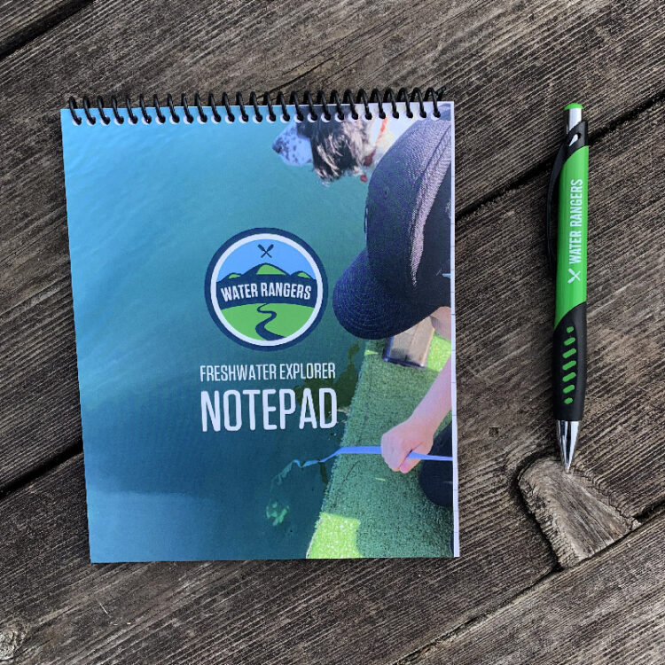 Freshwater Testkit field notepad