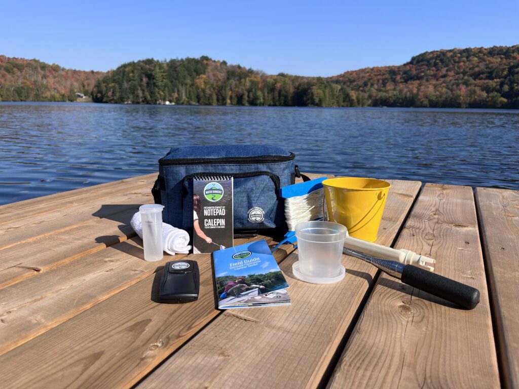 A picture of our Winter Testkit, showing the supplies it comes with. 
