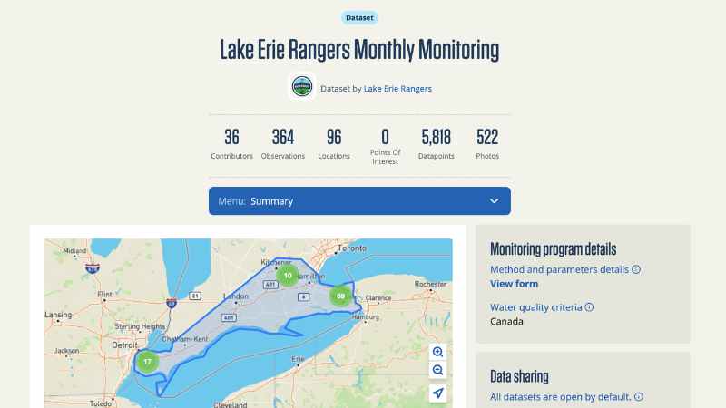 Adding a dataset and inviting volunteer monitors on the Water Rangers platform